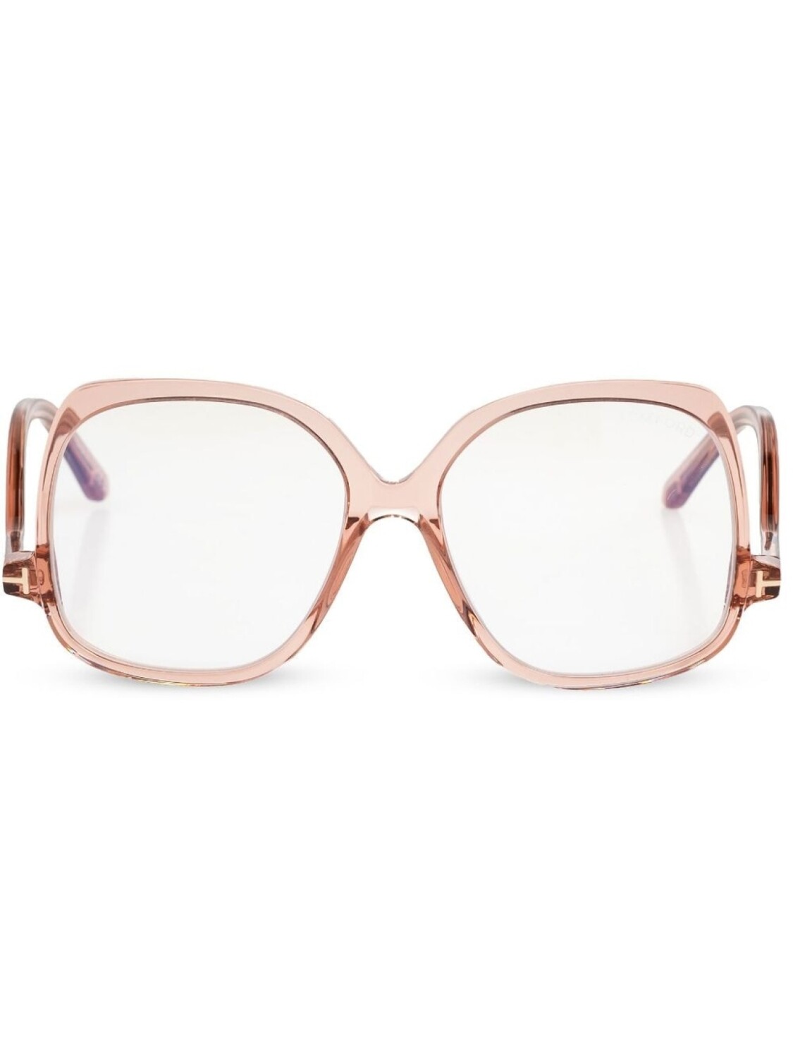 

TOM FORD Eyewear очки в квадратной оправе, серый