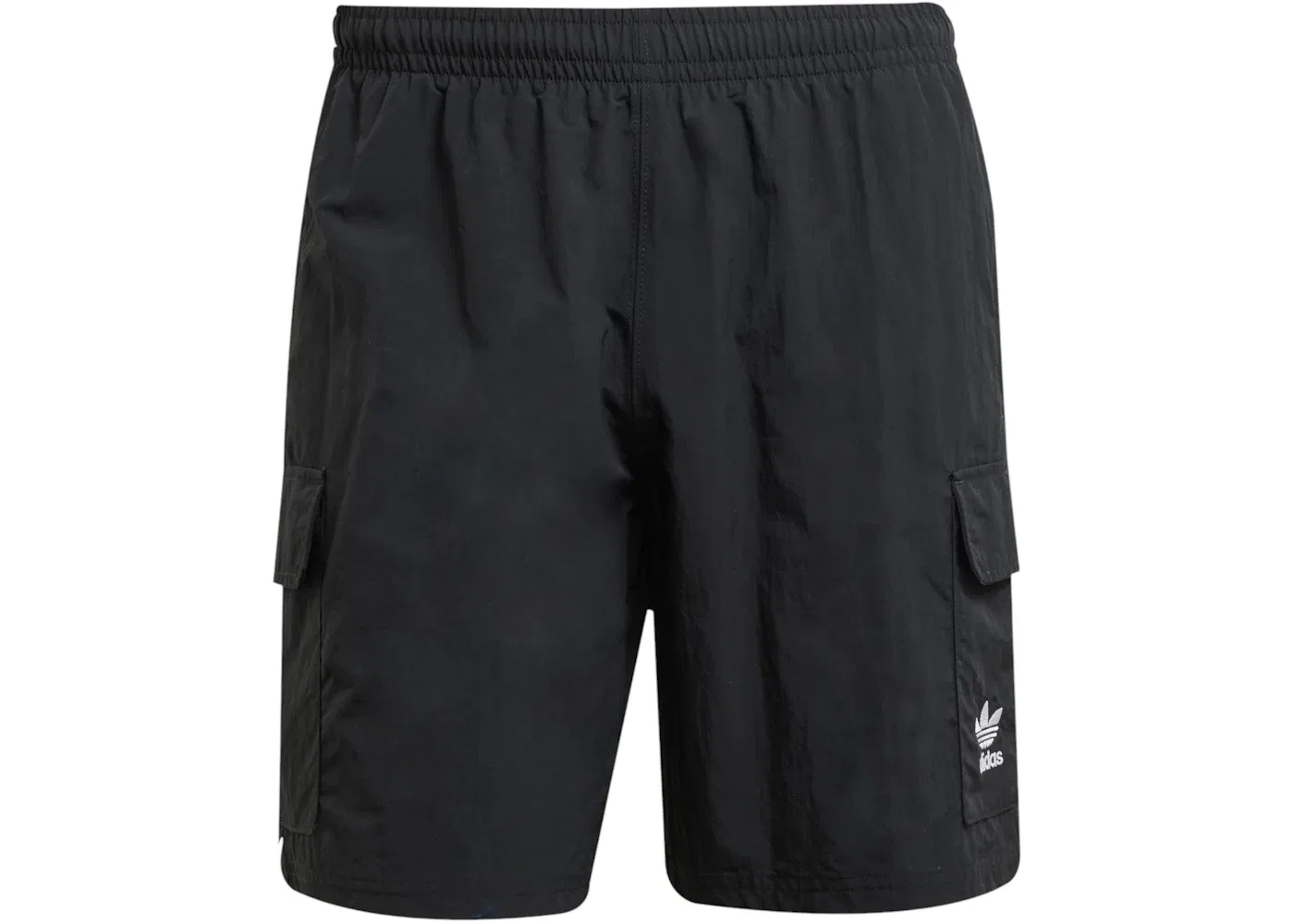 Мужские шорты с принтом Trefoil Essentials Woven Cargo Adidas, Black