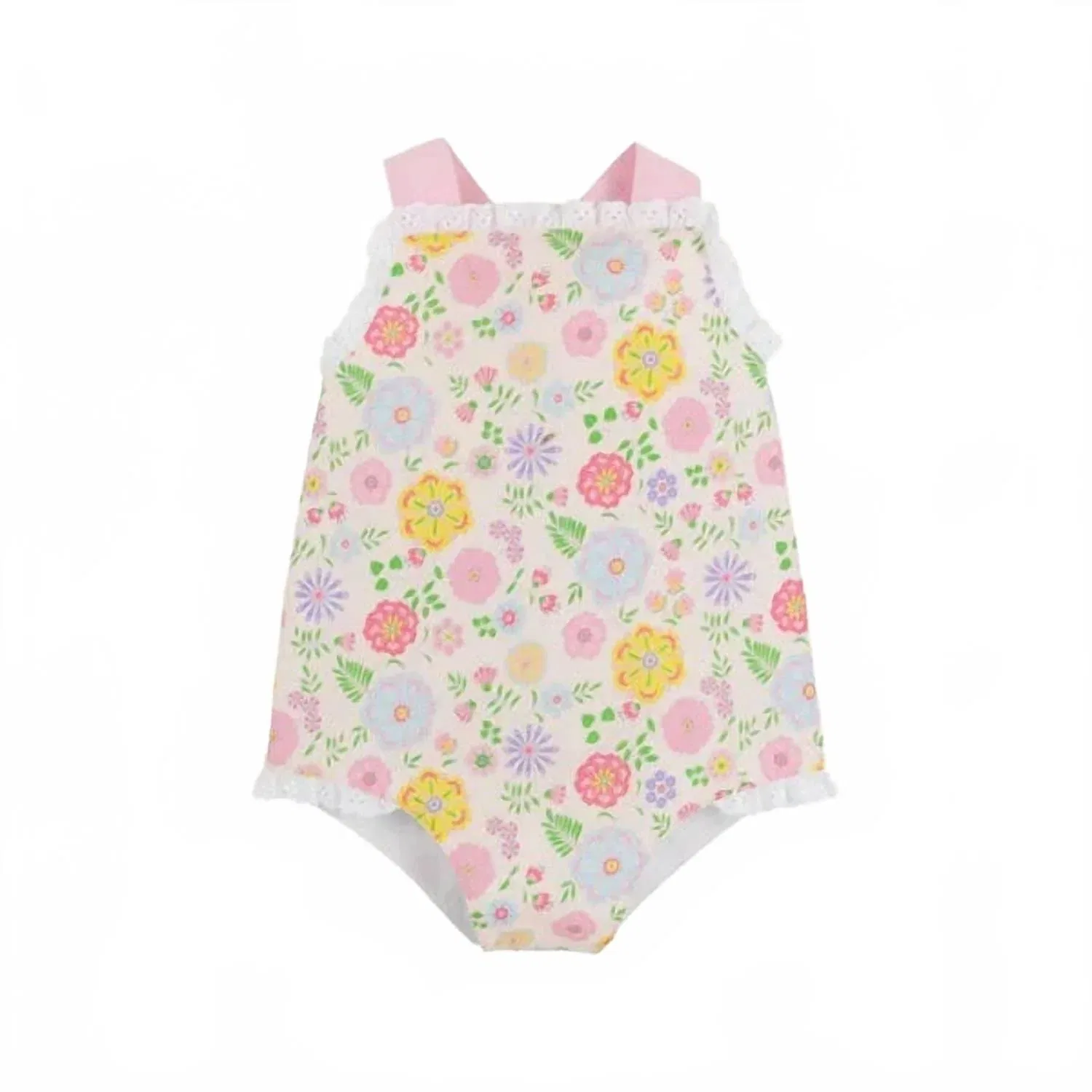Детский купальник-слип для девочек с принтом Sisi Sunsuit The Beaufort Bonnet Company, Boca Grande