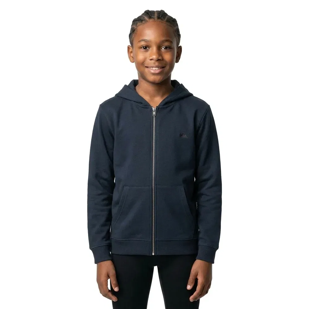 Худи на молнии Basic Quiksilver, синий — фото 3