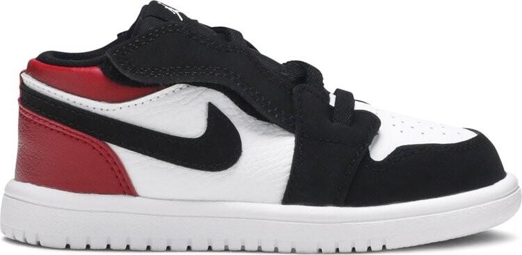 

Кроссовки Air Jordan 1 Low ALT TD Black Toe, белый