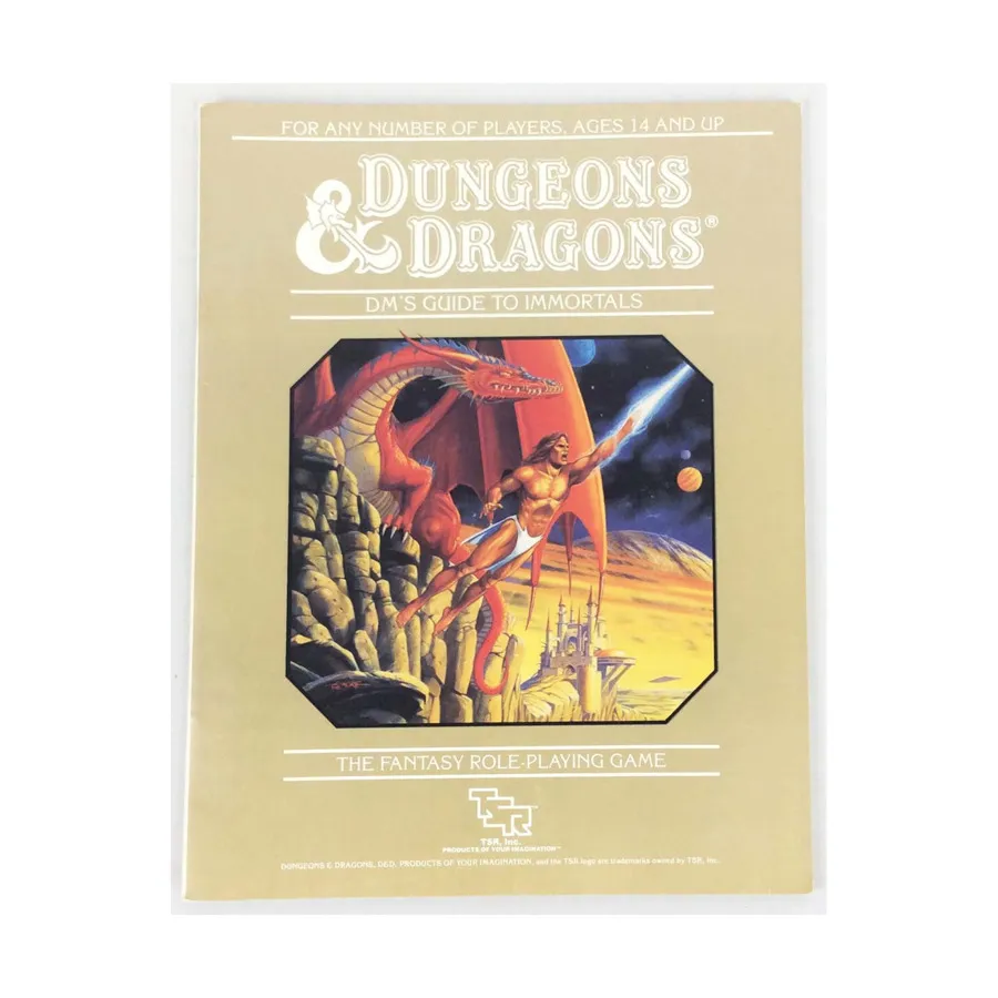 

Immortals Rules Set - DM Guide Only!, Basic Dungeons & Dragons (Original Edition) - Box Sets & Core Rules, мягкая обложка
