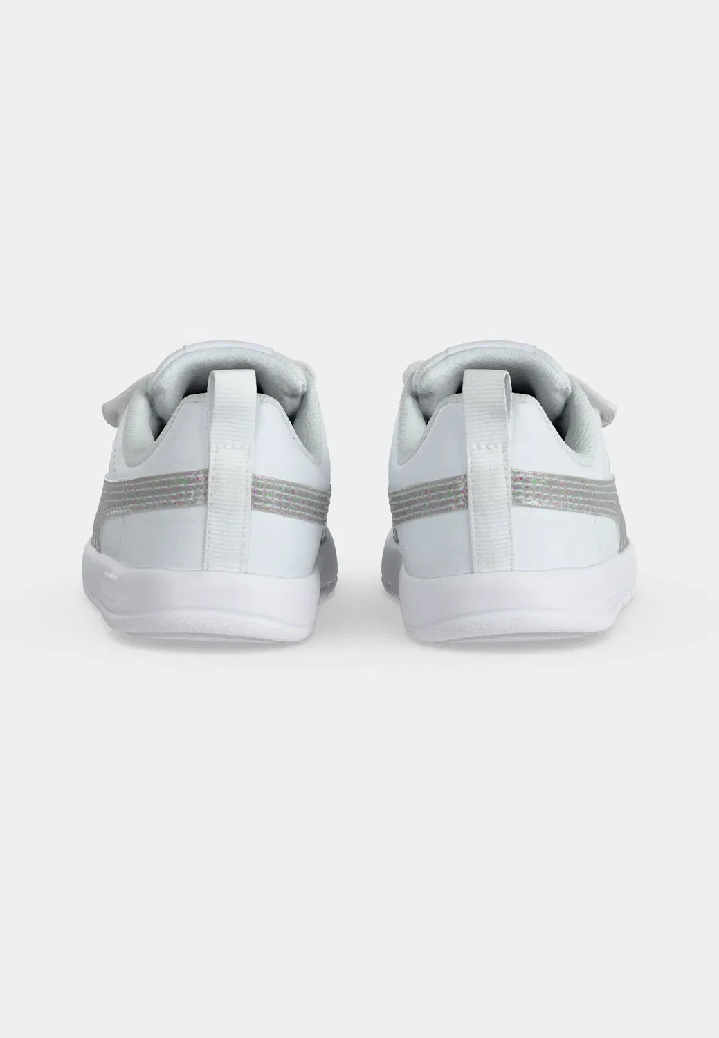 Courtflex унисекс - тренировочная обувь Puma, White/Silver-Coloured — фото 4