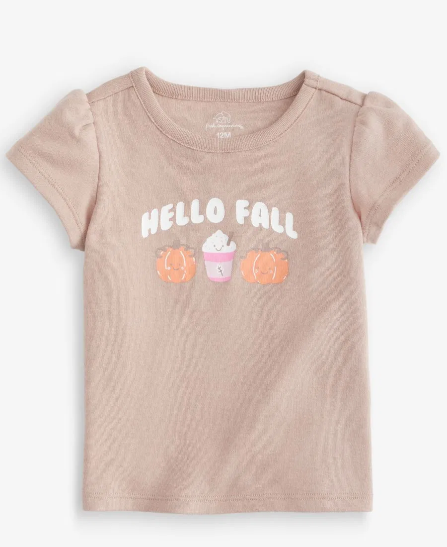 Футболка с коротким рукавом Hello Fall First Impressions, Toffee Candy
