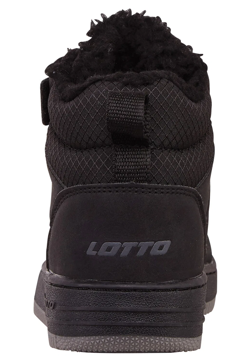 Детские зимние кроссовки с высоким верхом PREHNA FUR K Lotto, Schwarz — фото 3