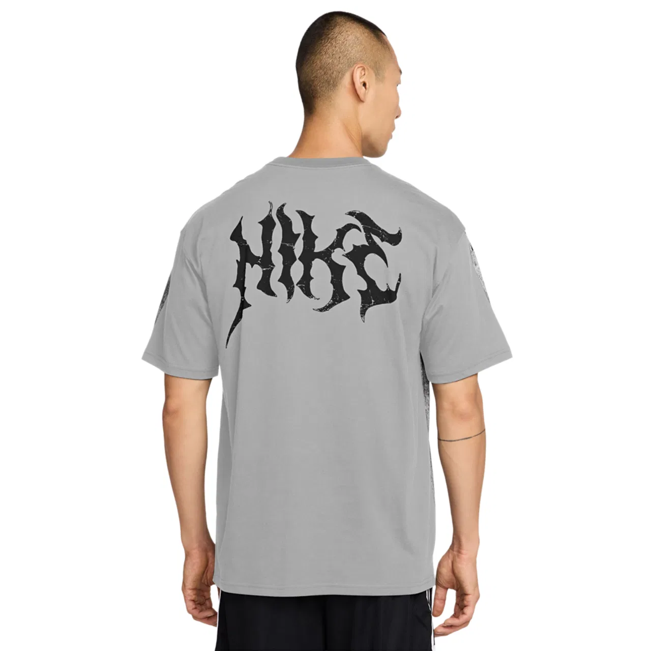 Футболка мужская M90 OC Loose Nike, черный/серый — фото 2