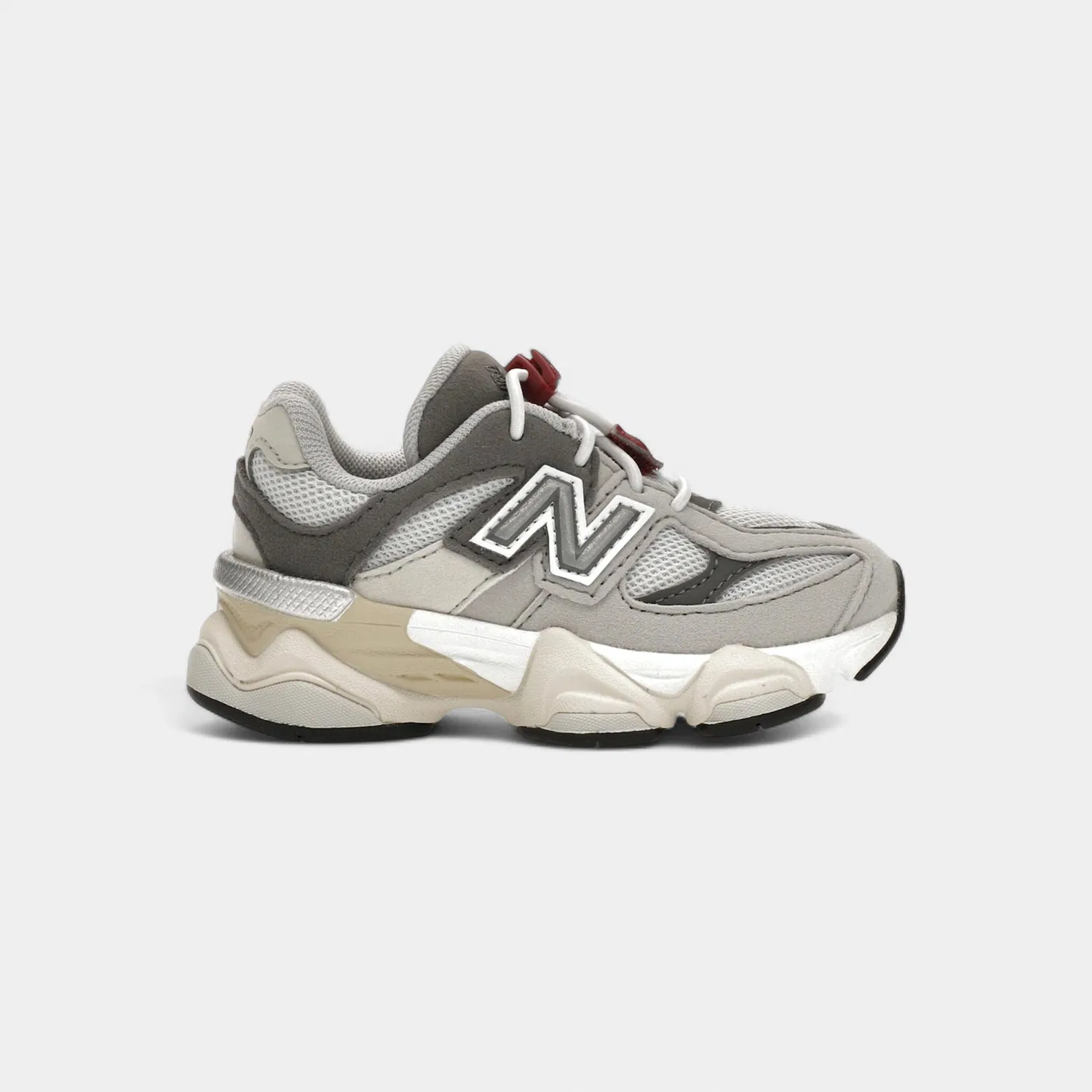Детские кроссовки с амортизацией New Balance 9060 Rain Cloud, Weiss