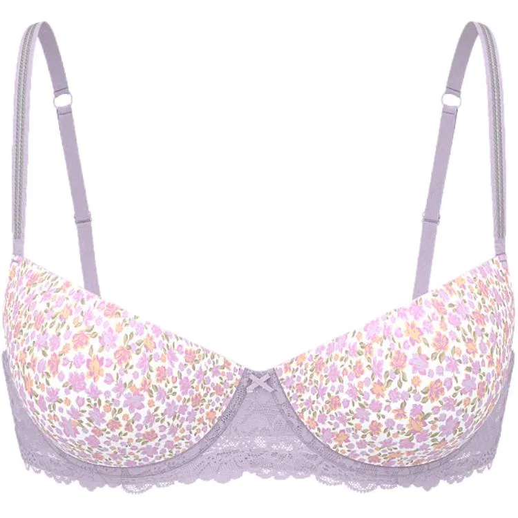 Женский бюстгальтер с принтом Victoria's Secret, Multicolor Floral Pattern