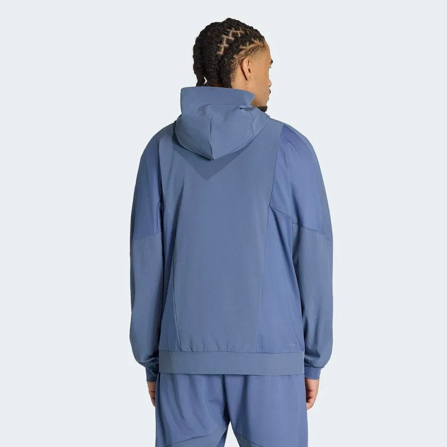 Мужская куртка D4T Workout adidas, Синий — фото 2