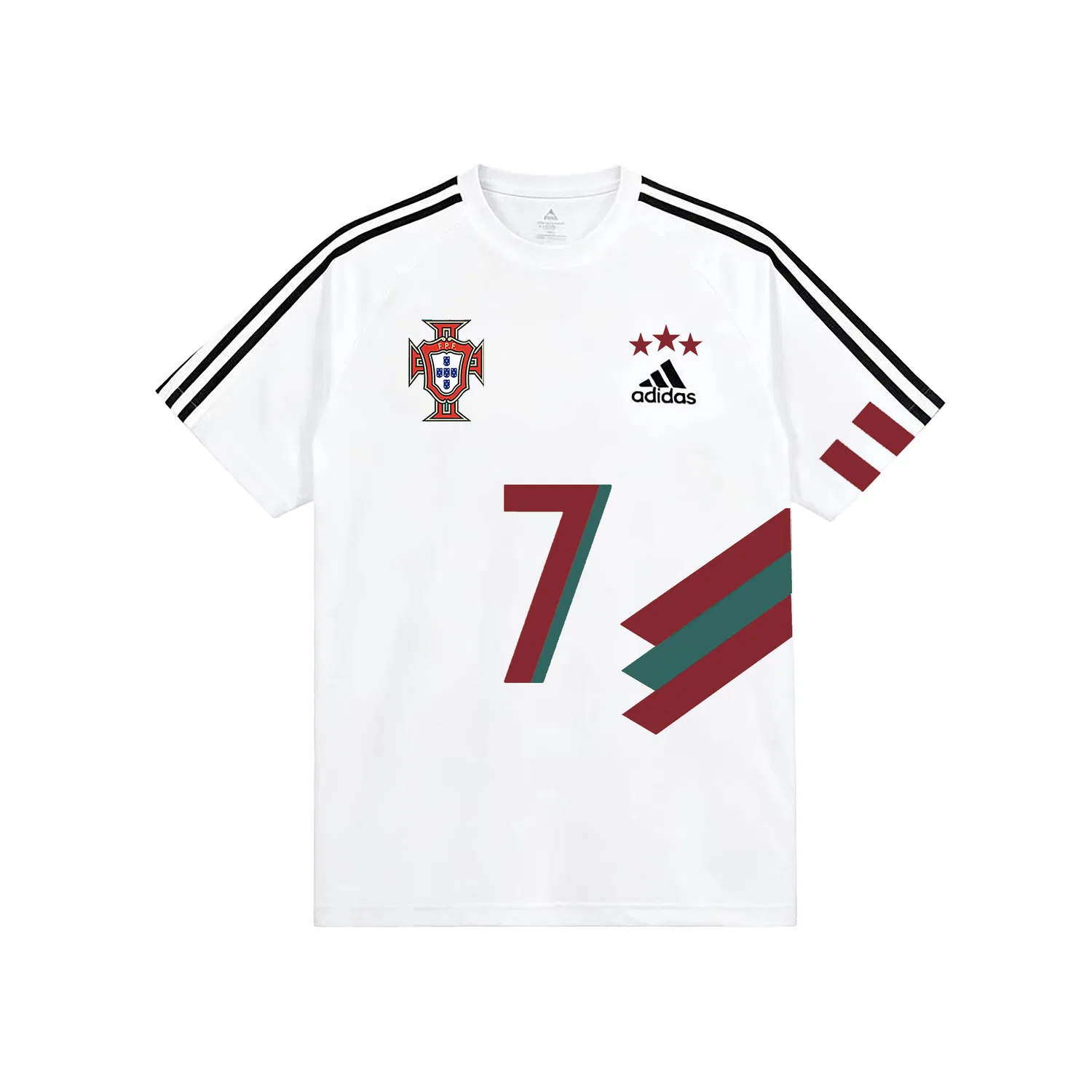 Футболка с принтом Adidas Football White Double Sided No.7, Цвет White Double Sided No.7