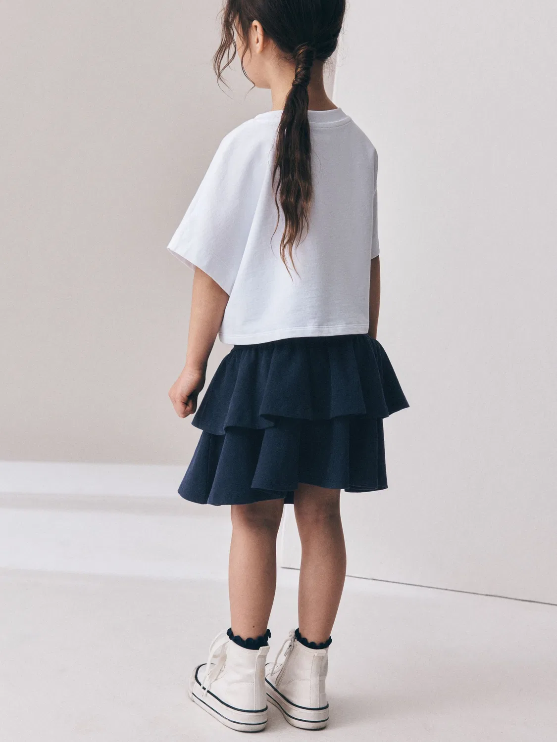 Юбка Rara ярусная, Navy Blue Next — фото 3