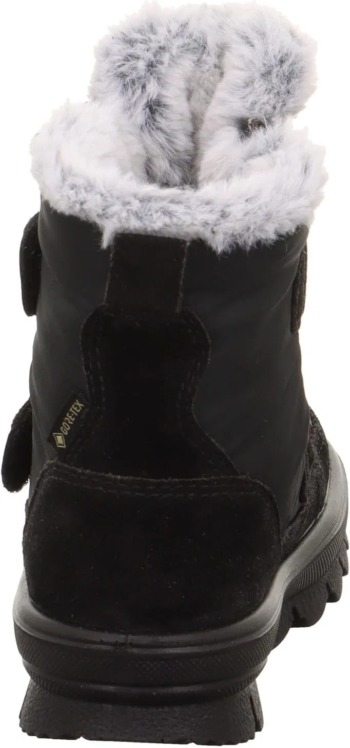 Детские ботинки для девочек Snow Boots Superfit, Black — фото 3