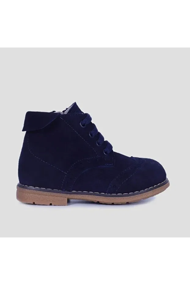 Детские ботинки для девочек на плоском ходу Vola Kids, Navy Blue — фото 2