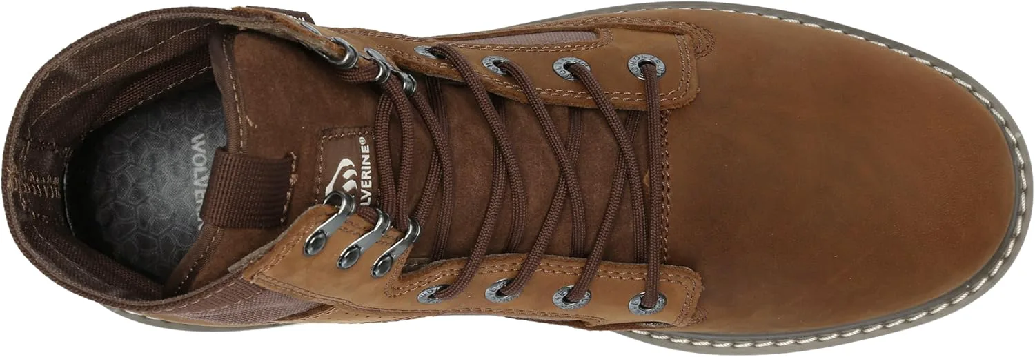 Мужские туфли Wolverine Trade Wedge 6" без подкладки из холщовой ткани — фото 4