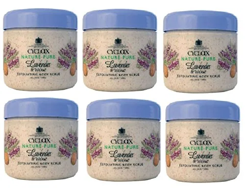Скраб для тела Pure Exfoliating Body Scrub Cyclax, 300 мл, Lavender & Walnut