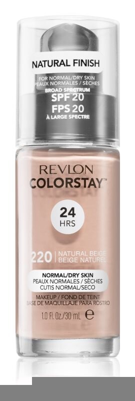 

Стойкая основа для нормальной и сухой кожи Revlon Cosmetics ColorStay™, оттенок 220 Natural Beige 30 мл