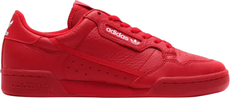 

Кроссовки Adidas Atmos x Continental 80 'Scarlet', красный