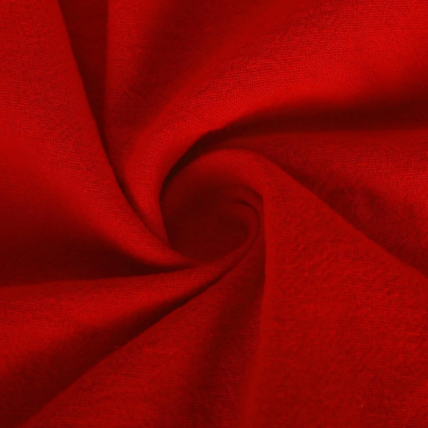 Женское летнее платье макси из хлопка и льна с карманами, Red — фото 3