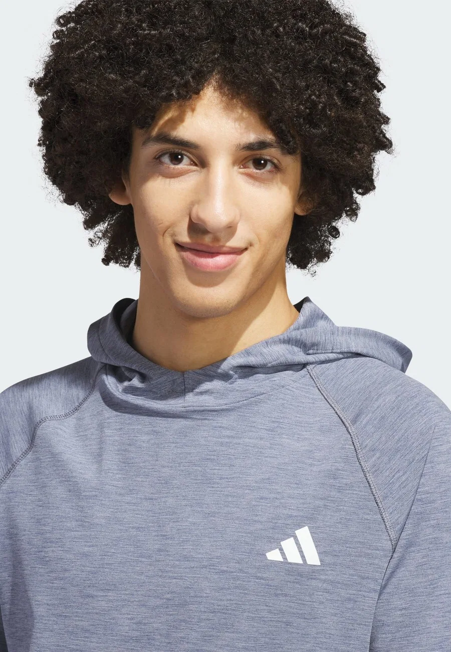 Спортивная футболка ADIDAS PERFORMANCE Performance Shirt синего и темно-синего цвета — фото 3