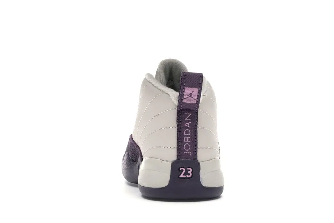 Детские кроссовки Lifestyle Jordan 12 Retro Jordan, Desert Sand/Desert Sand-Pro Purple — фото 4