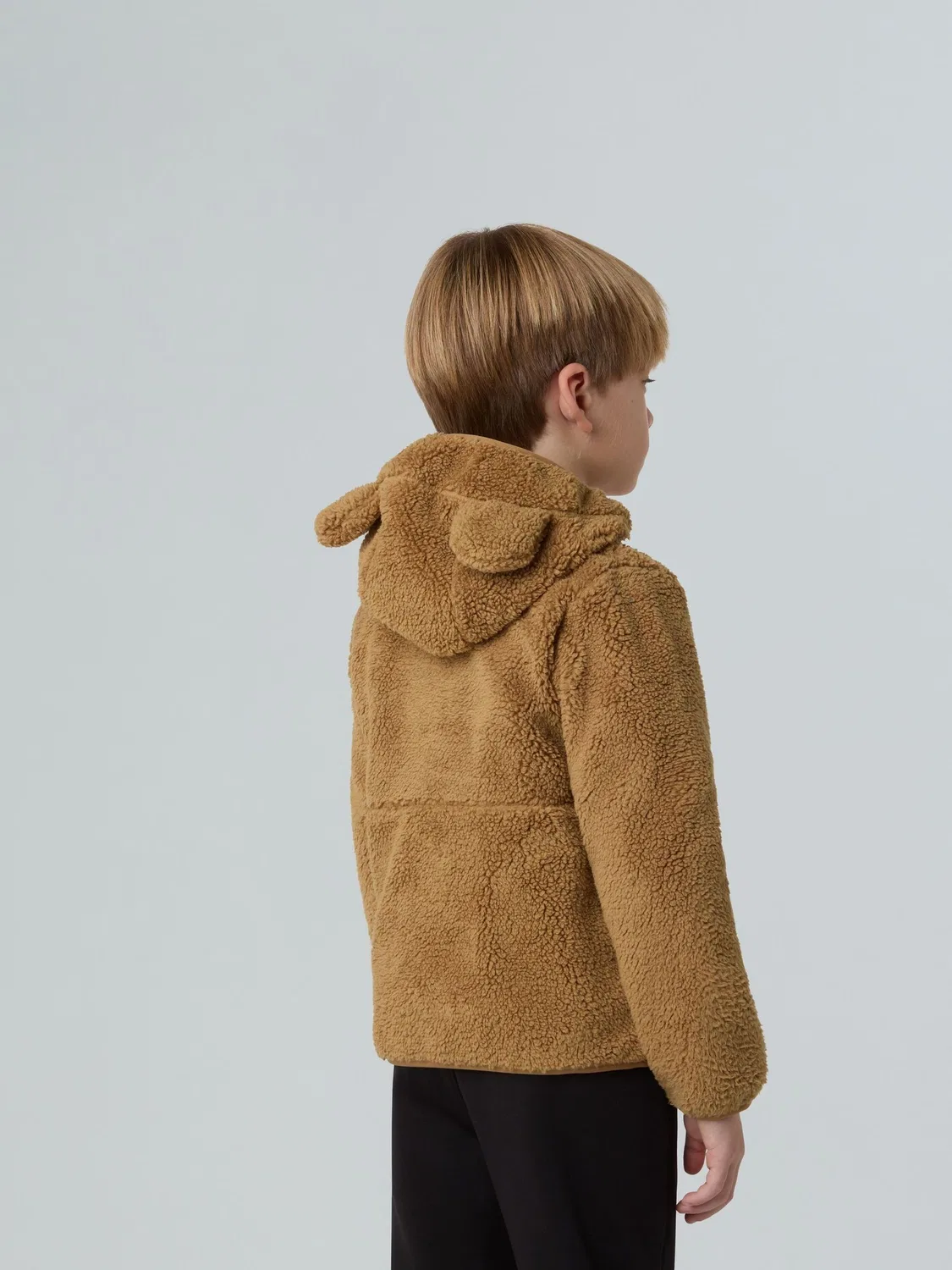 Толстовка на молнии, флисовая, Campshire The North Face, коричневый — фото 2