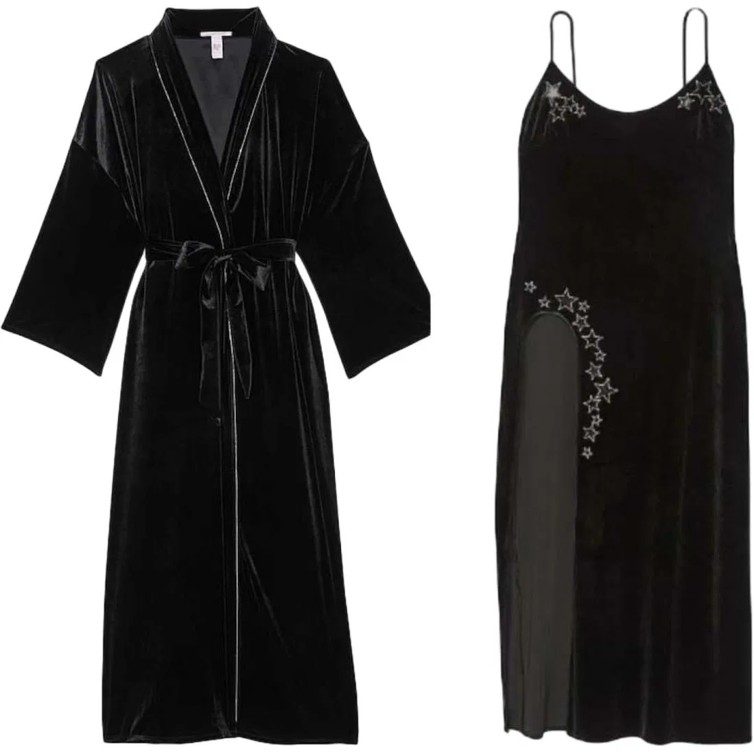 Женский комплект пижам Pajama Set Victoria's Secret, Black