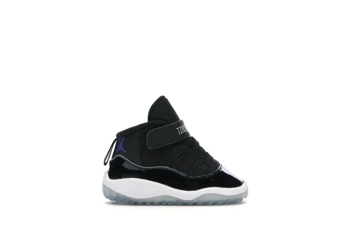 Детские кроссовки Lifestyle с принтом Jordan 11 Retro Jordan, Black/Dark Concord-White