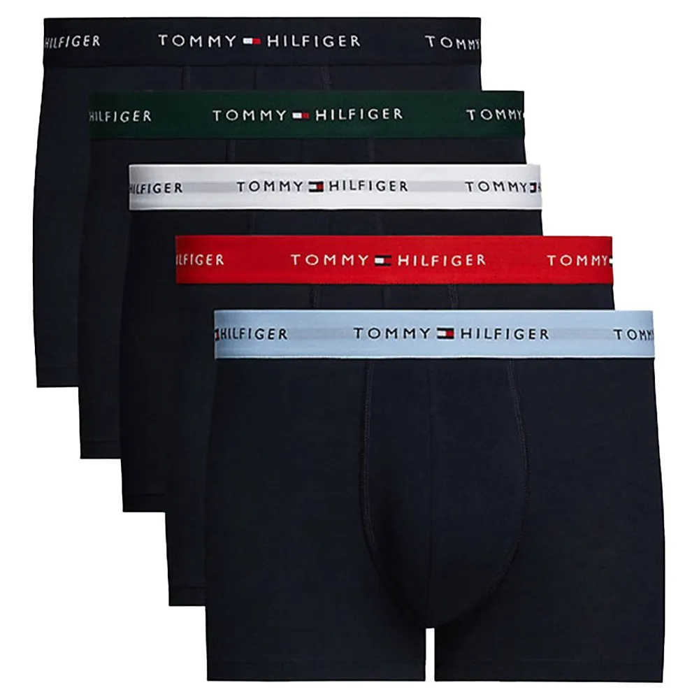 

Трусы-боксеры Tommy Hilfiger Signature Ctn Ess 5 units, разноцветный