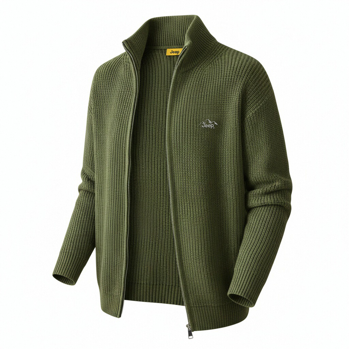 

Вязаный свитер City Casual Collection Unisex Jeep, army зеленый