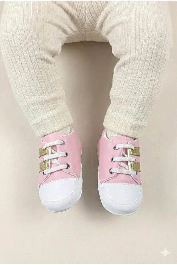Детские туфли для девочек с принтом Flexible Numix Baby Kids, Pink