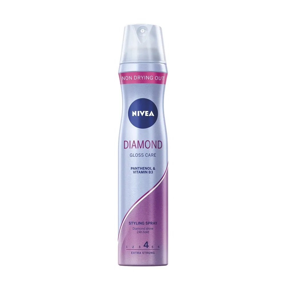 Лак для волос Nivea Diamond Gloss Care, 250 мл