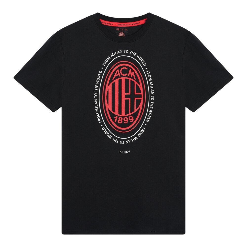 

Футболка с логотипом AC Milan - Дети, черный