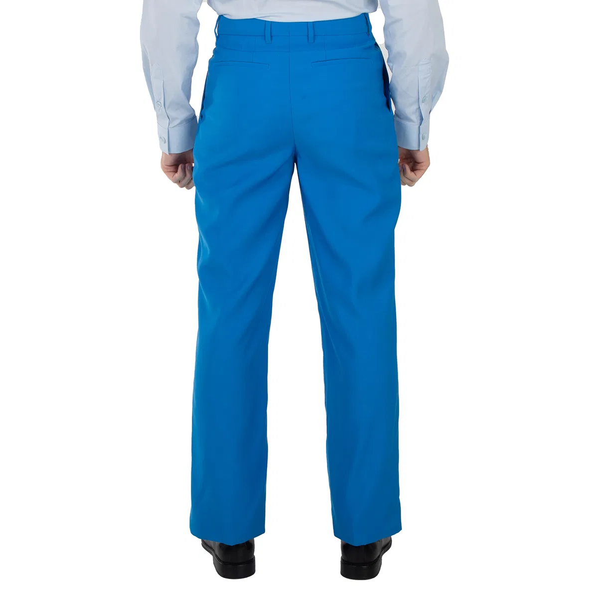 Брюки классические шерстяные Burberry, Vivid Blue — фото 4