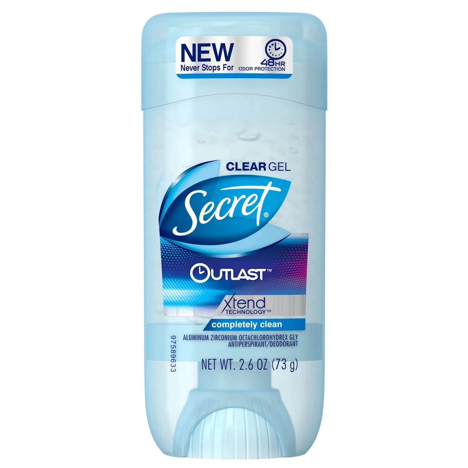 Антиперспирант-дезодорант Secret Outlast Clear Gel, набор 4 шт, 75 мл