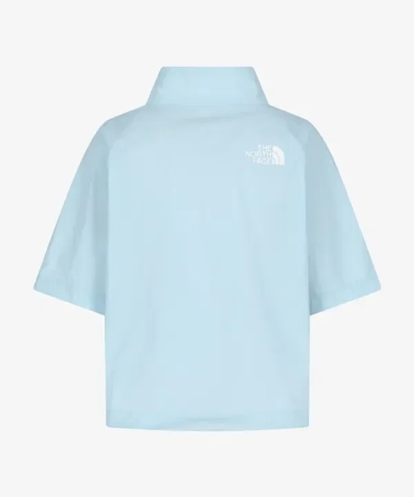 Футболка Ice Max Half Zip, nt7ks03u The North Face Kids, голубой — фото 2