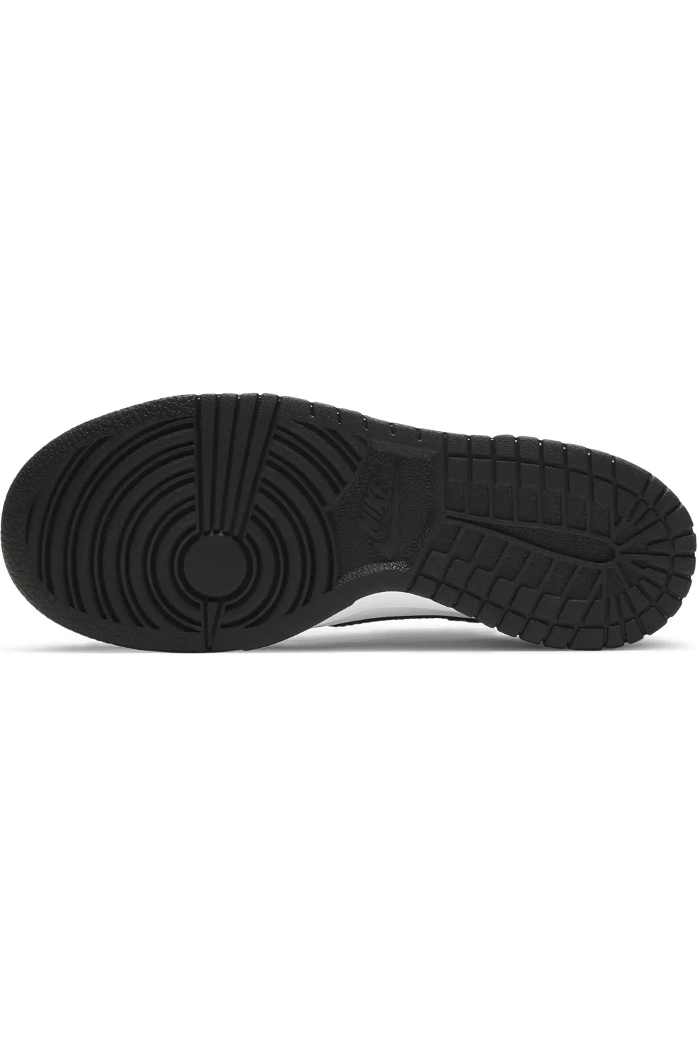 Кроссовки детские баскетбольные Dunk Low Nike, 100 белый/черный — фото 4