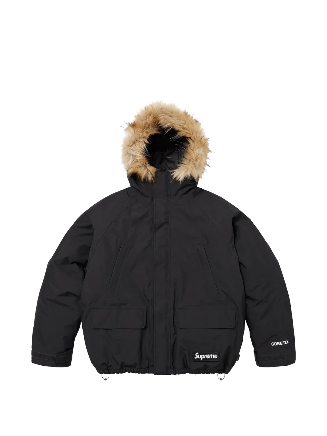 Двусторонний пуховик Gore-Tex Supreme, черный