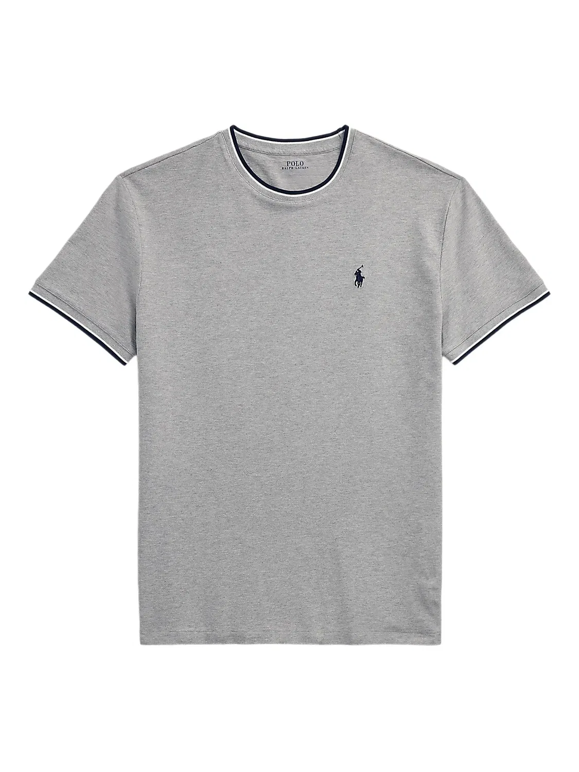 Футболка джерси, серая Polo Ralph Lauren, серый