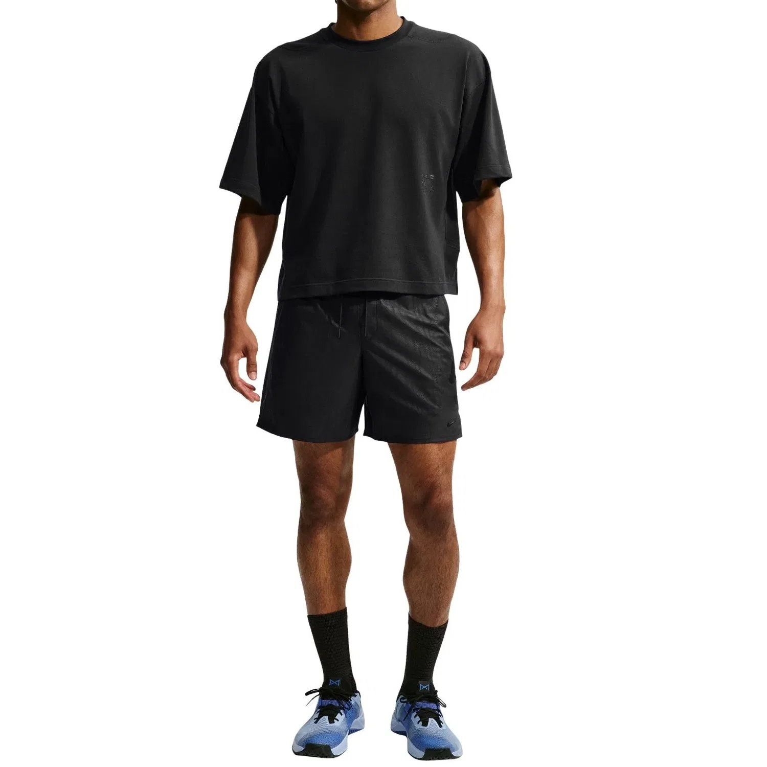 Мужская футболка с технологией Dri-FIT Nike N.A.C. T-Shirt, черный — фото 2