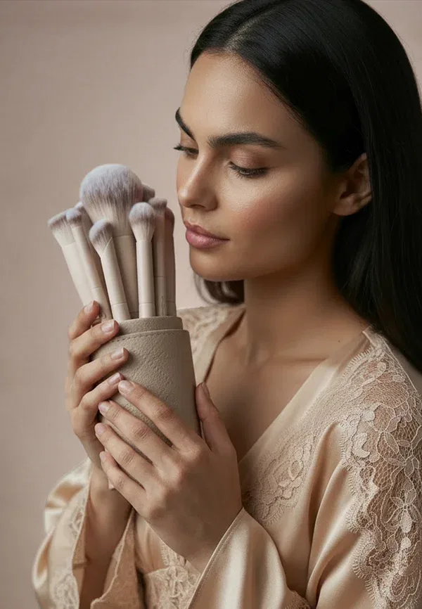 Набор кистей для макияжа Nude Aura Luvia Cosmetics — фото 3
