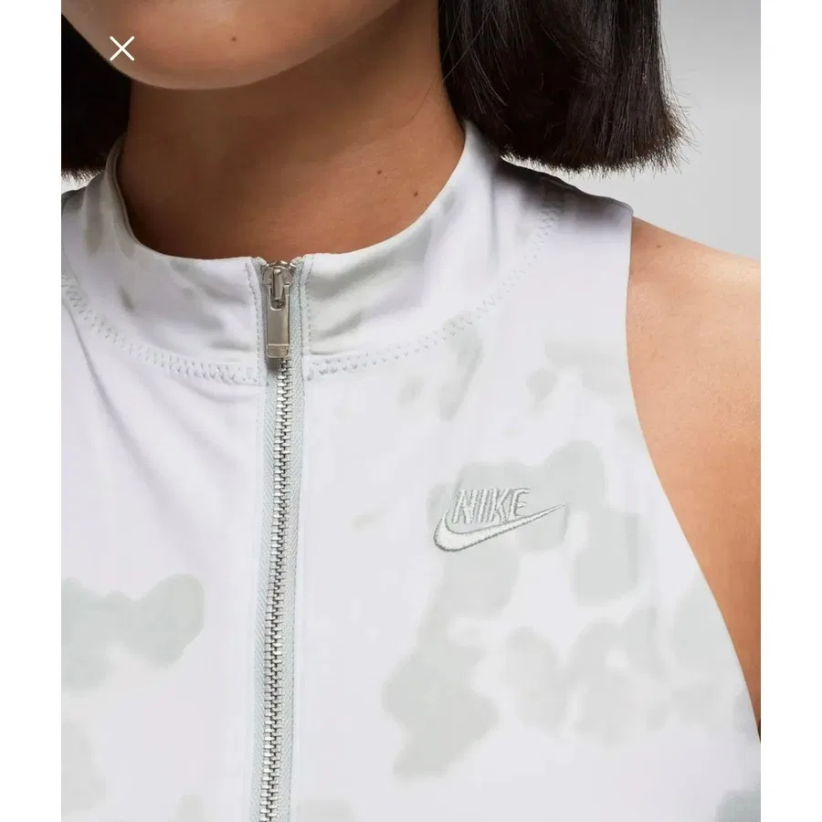 Боди женское без рукавов с принтом Sportswear Tech Pack Dri-Fit Adv Nike, Кремовый — фото 3