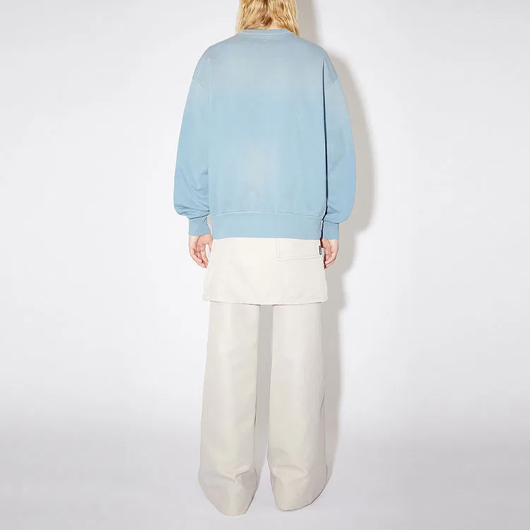 Детский свитшот в ретро-спортивном стиле Blue Acne Studios — фото 4