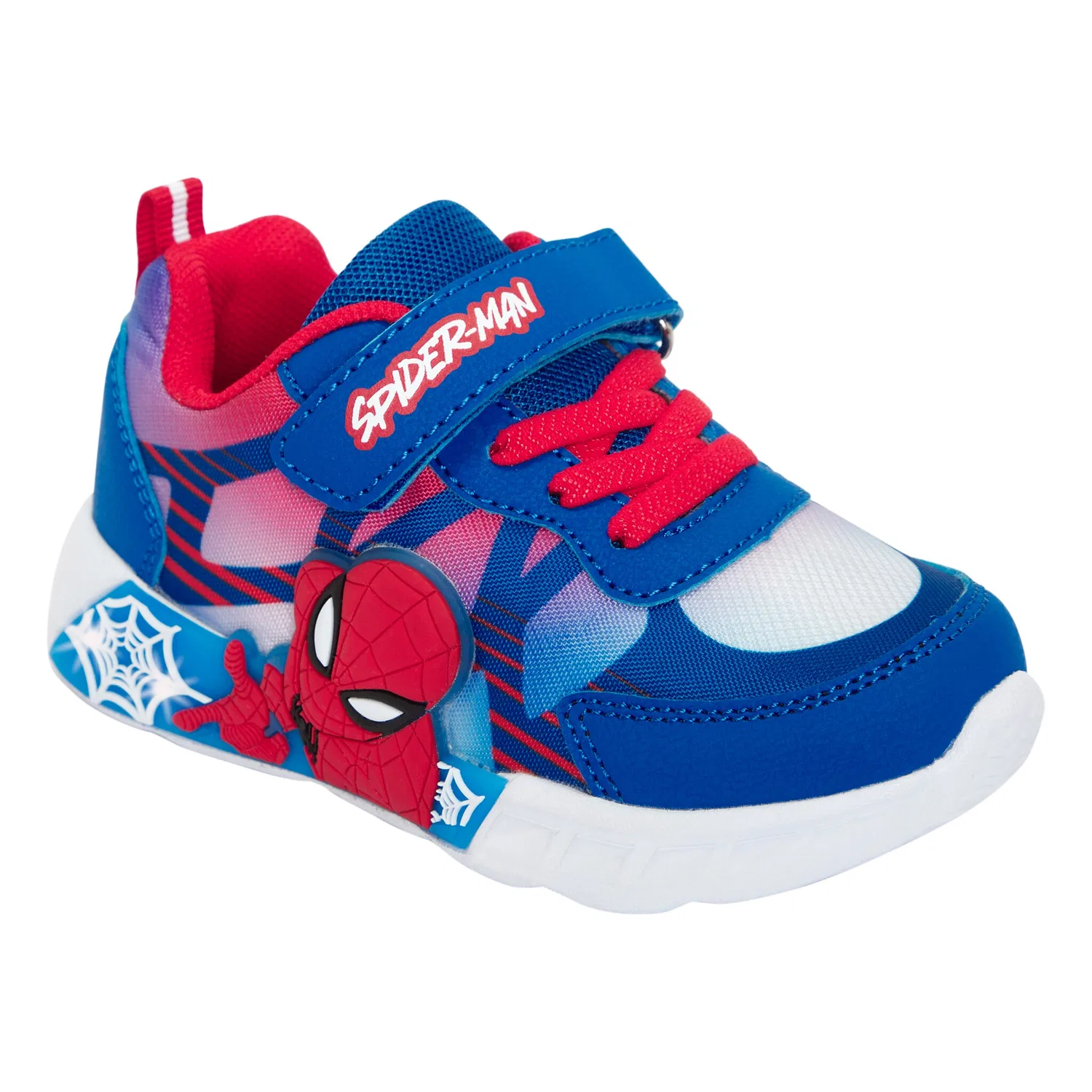 Детские кроссовки с подсветкой Disney SPIDERMAN, Blue