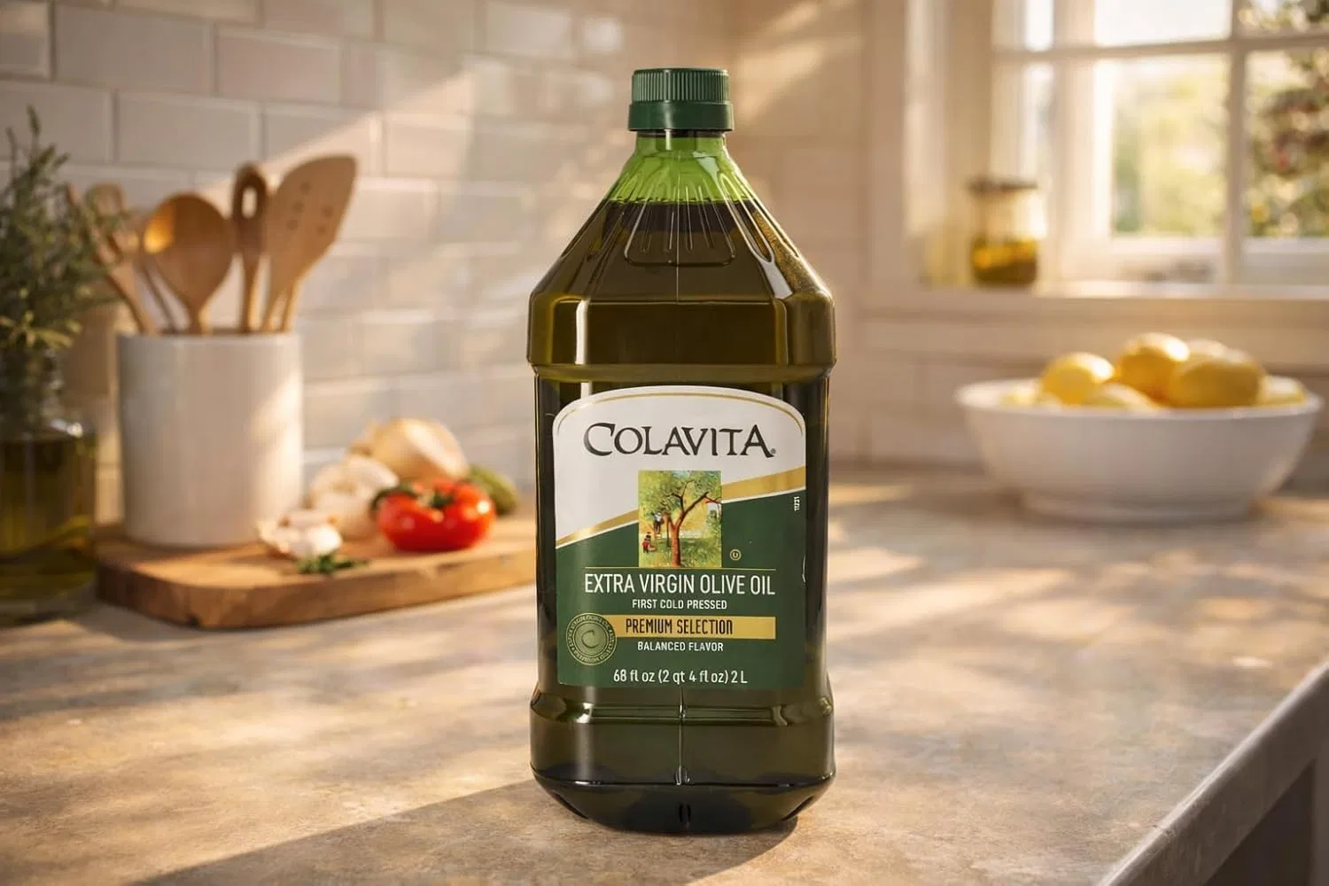Масло для тела оливковое Extra Virgin Colavita, 68 жидких унций — фото 4