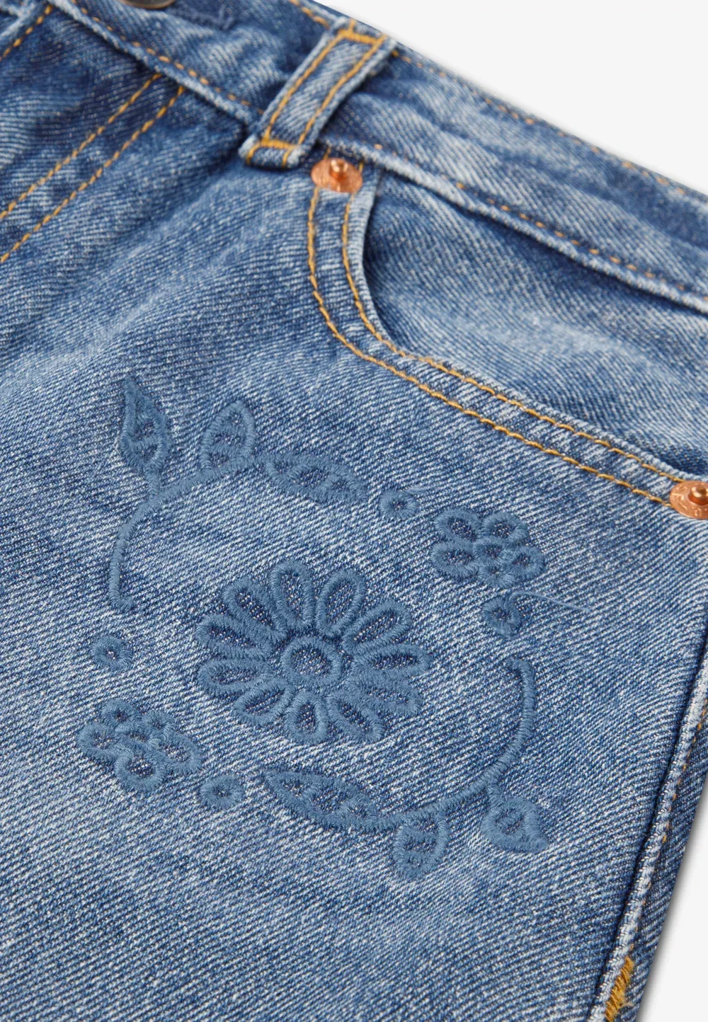 Джинсы-Клеш с вышивкой Levi'S, Tide Me Over — фото 3