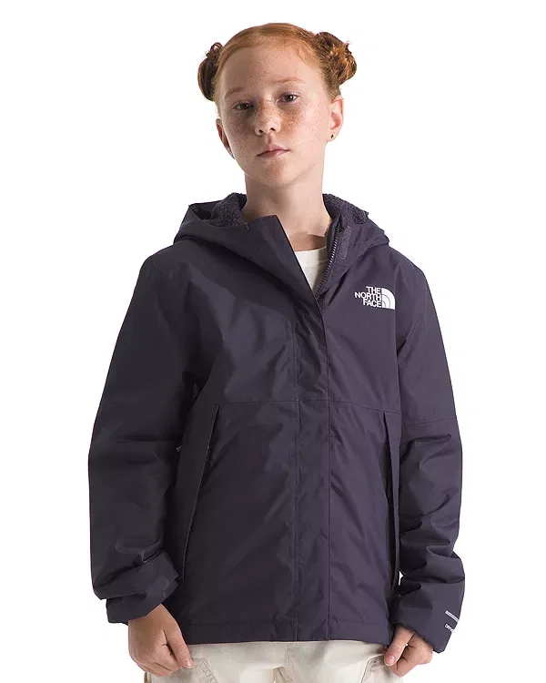 Детская куртка для девочек с капюшоном Antora Rain Jacket The North Face, Endless Dusk