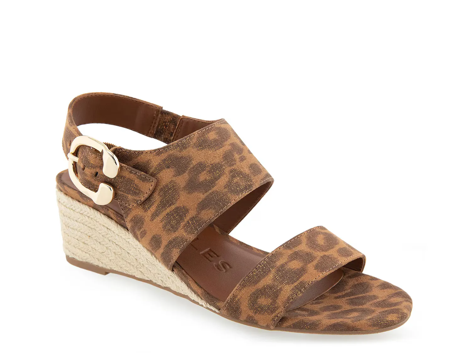 

Сандалии Worth Espadrille Sandal Aerosoles, коричневый/леопардовый принт