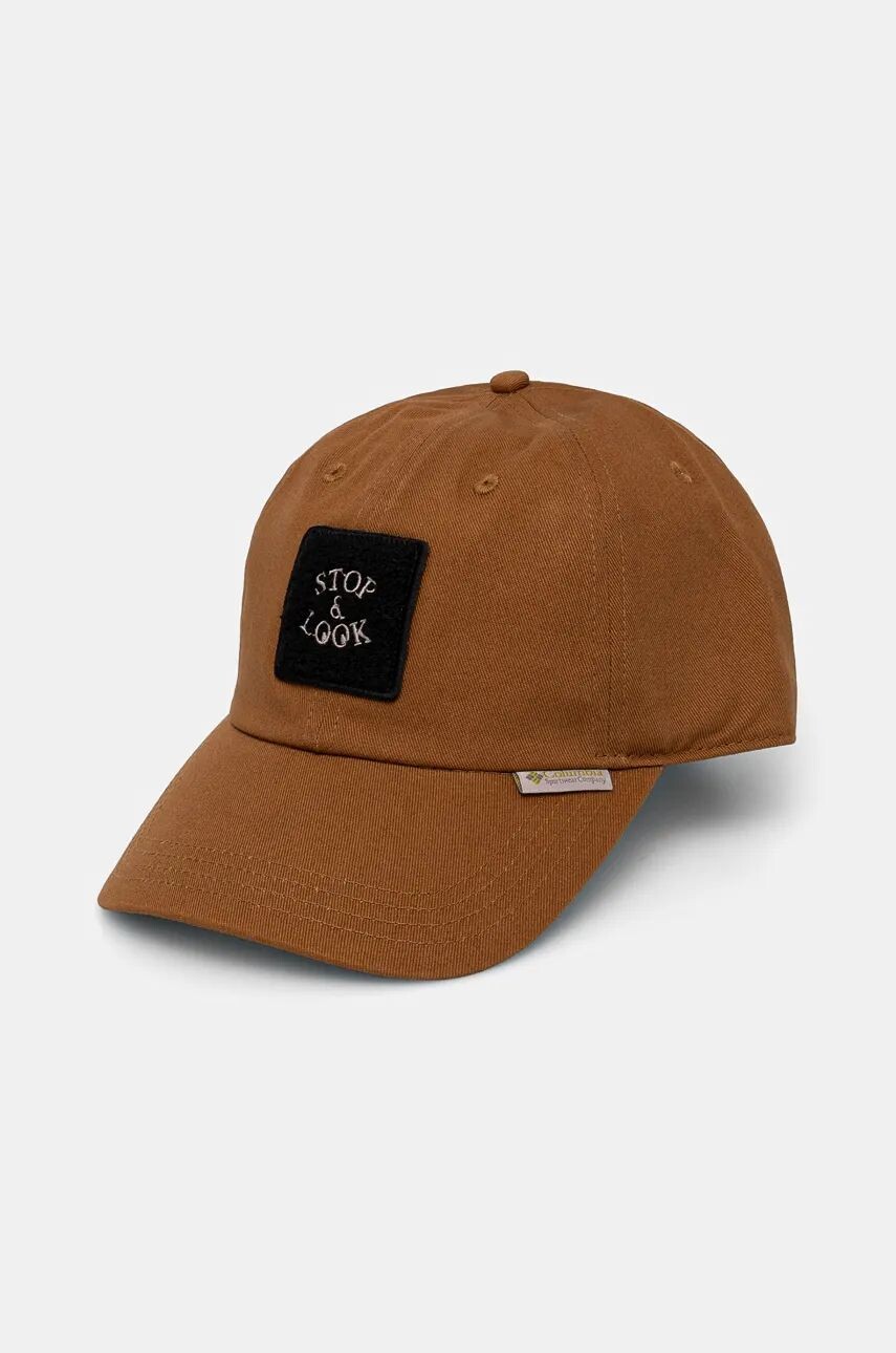 

Хлопковая бейсболка Columbia Provisions Ball Cap, коричневый