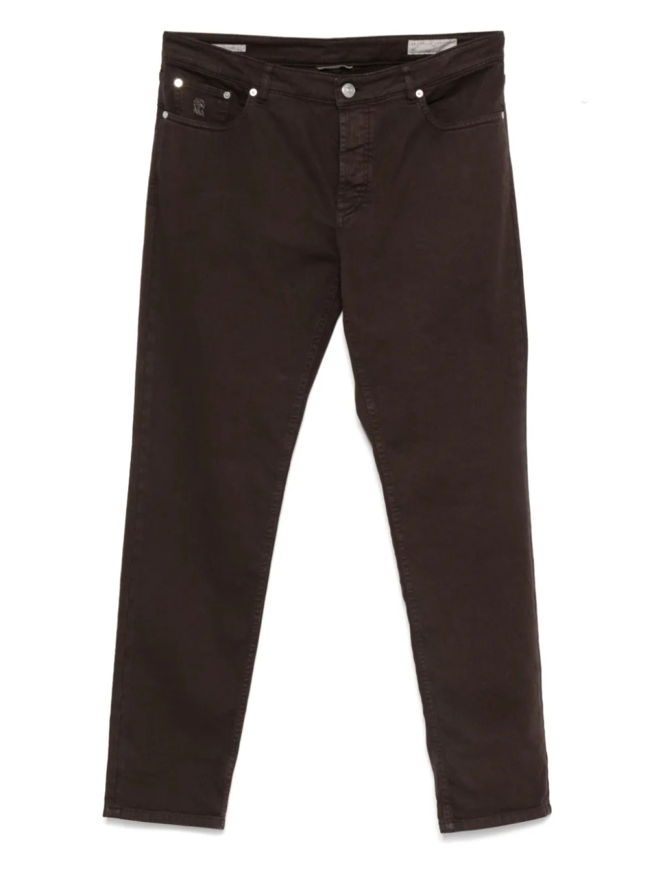 

Brunello Cucinelli прямые джинсы, коричневый