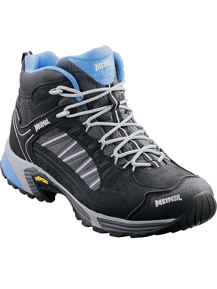 

Походная обувь MEINDL Outdoorschuh SX 11 Lady Mid GTX, цвет schwarz/azur